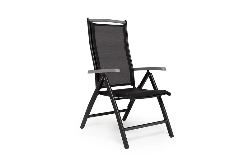 Ruokailuryhmä Monaco 152-210 4 Monaco tuolia - Musta/Musta - Puutarhakalusteet - Ulkoryhmä - Ruokailuryhmät ulos