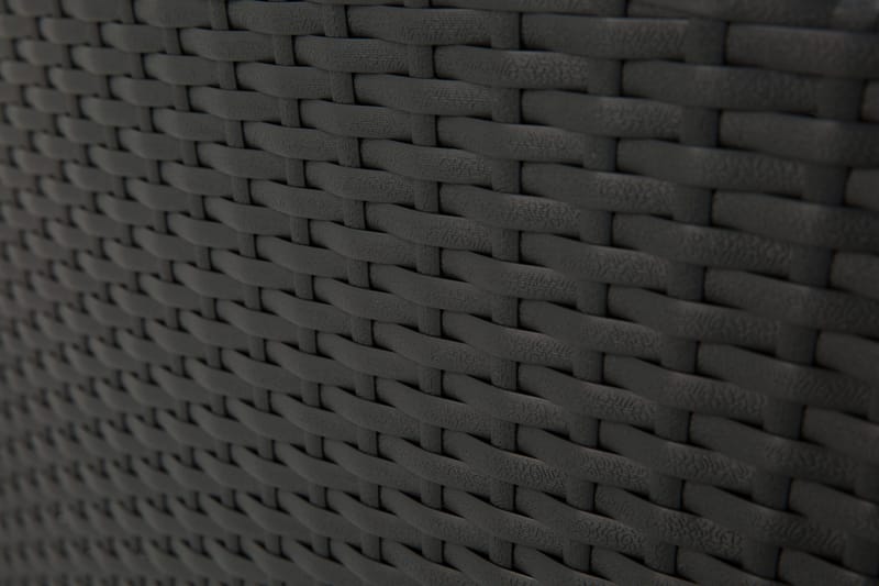 Ruokailuryhmä Monaco 152-210 cm 4 Thor tuolia - Musta/Musta - Puutarhakalusteet - Ulkoryhmä - Ruokailuryhmät ulos