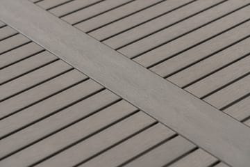 Ruokailuryhmä Monaco 220-280 cm 8 Oliver ruokatuolia - Alumiini/Valkoinen - Puutarhakalusteet - Ulkoryhmä - Ruokailuryhmät ulos