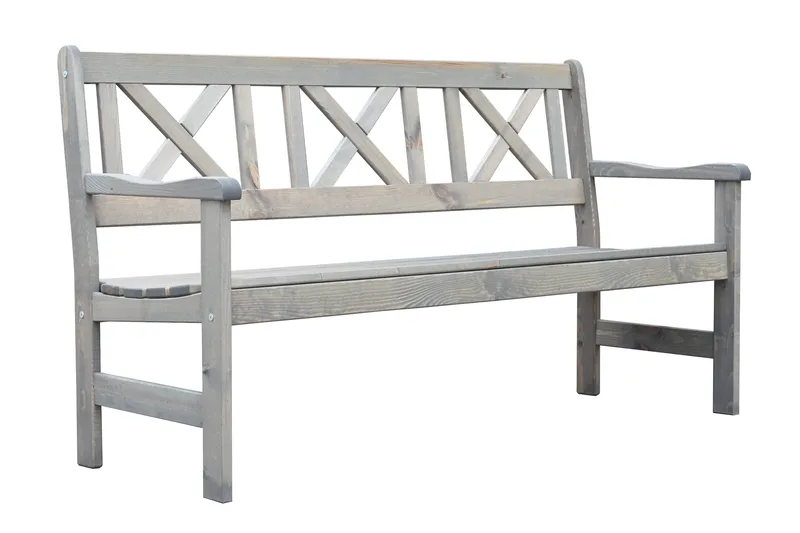 Ruokailuryhmä Olivo + 2 tuolia + penkki - Harmaa - Puutarhakalusteet - Ulkoryhmä - Ruokailuryhmät ulos