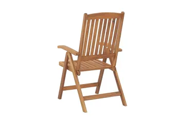 Ruokailuryhmä Riliegh 220 cm + 6 tuolia - Grafiitinharmaa - Puutarhakalusteet - Ulkoryhmä - Ruokailuryhmät ulos