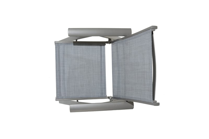 Ruokailuryhmä Scottsdale 150 cm + 2 Solanum tuolia - Harmaa - Puutarhakalusteet - Ulkoryhmä - Ruokailuryhmät ulos