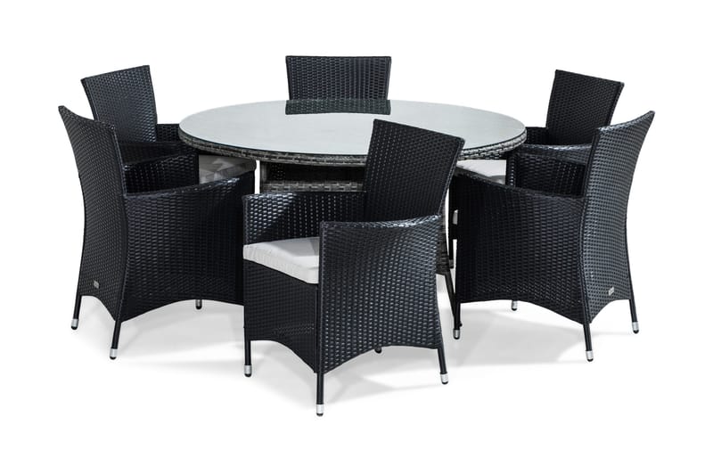 Ruokailuryhmä Thor 140 cm Pyöreä 6 tuolia, undefined