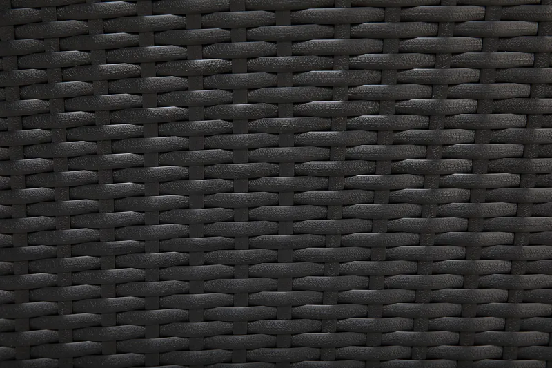 Ruokailuryhmä Thor 140x90 cm + 4 Thor Nojatuolia - Musta - Puutarhakalusteet - Ulkoryhmä - Ruokailuryhmät ulos