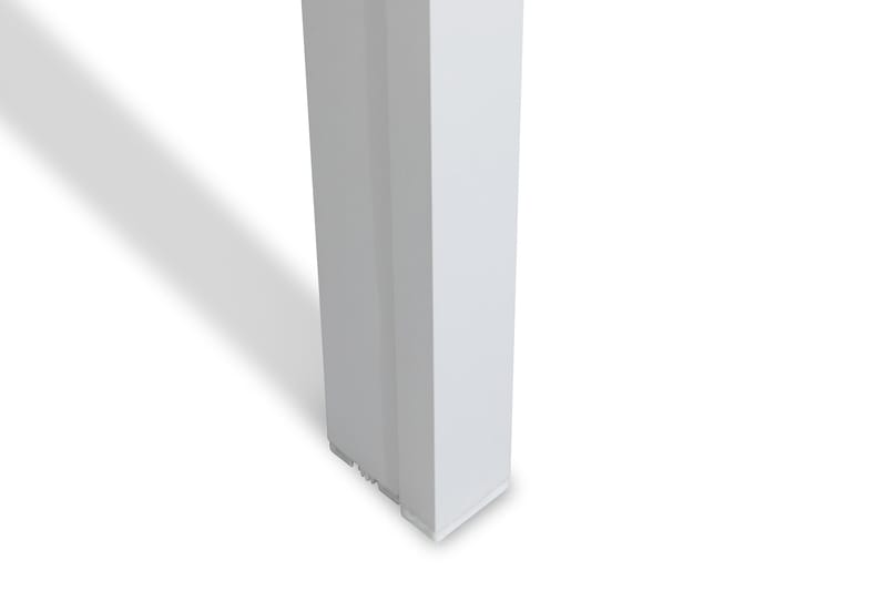 Ruokailuryhmä Tunis 205x90 6 Maggie säätötuolia - Valkoinen/Harmaa - Puutarhakalusteet - Ulkoryhmä - Ruokailuryhmät ulos