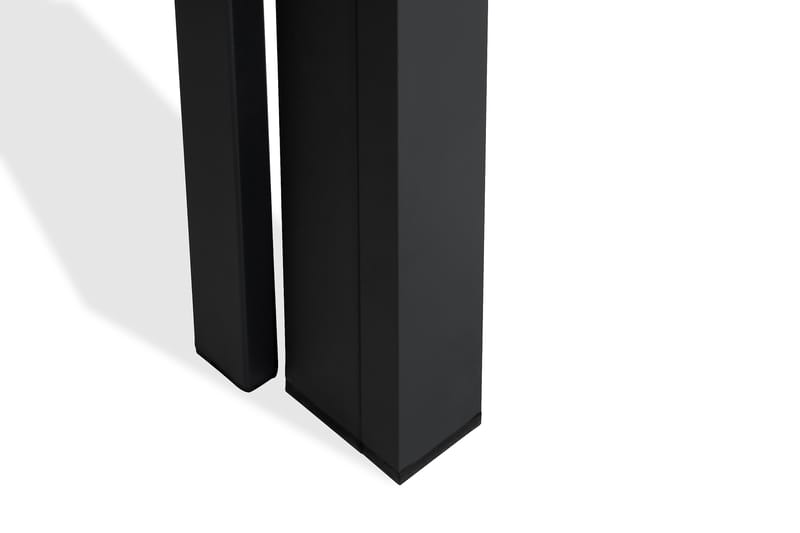 Ruokailuryhmä Tunis 205x90 6 Tunis tuolia - Musta - Puutarhakalusteet - Ulkoryhmä - Ruokailuryhmät ulos