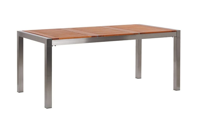 Ruokailuryhmä Vickelsbo + 6 rottinkituolia - Musta - Puutarhakalusteet - Ulkoryhmä - Ruokailuryhmät ulos