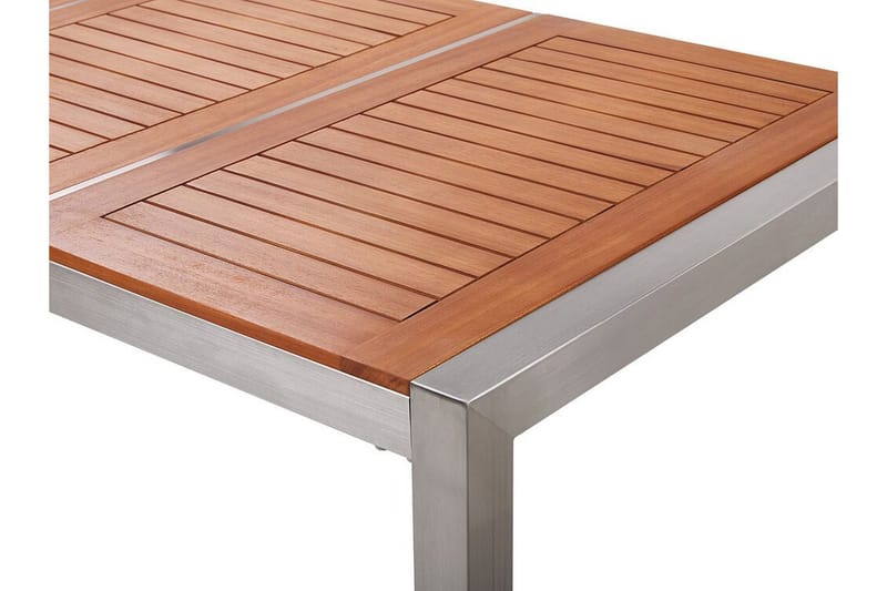 Ruokailuryhmä Vickelsbo + 6 rottinkituolia - Musta - Puutarhakalusteet - Ulkoryhmä - Ruokailuryhmät ulos