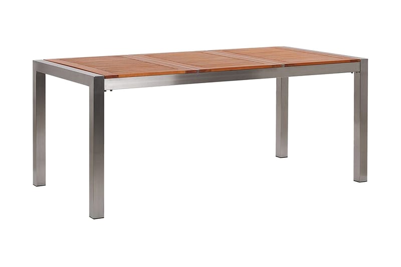 Ruokailuryhmä Vickelsbo + 6 rottinkituolia - Ruskea - Puutarhakalusteet - Ulkoryhmä - Ruokailuryhmät ulos