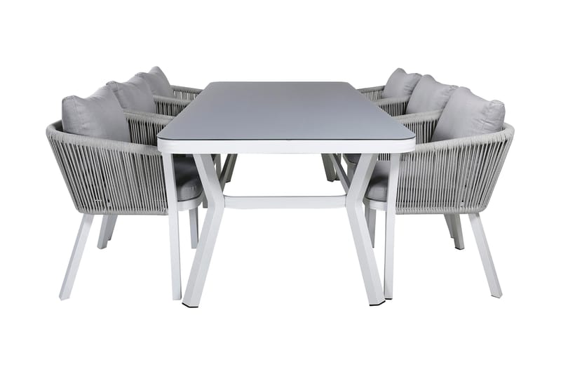 Ruokailuryhmä Virya 160 cm 6 tuolia, Ruskea