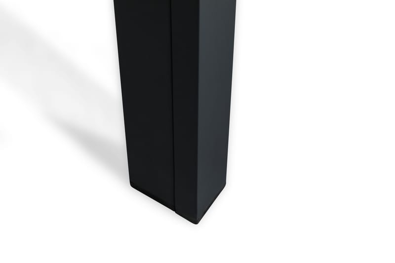 Ruokailuryhmä Portland 160-220x90 + 4 Maggie tuolia - Musta - Puutarhakalusteet - Ulkoryhmä - Ruokailuryhmät ulos