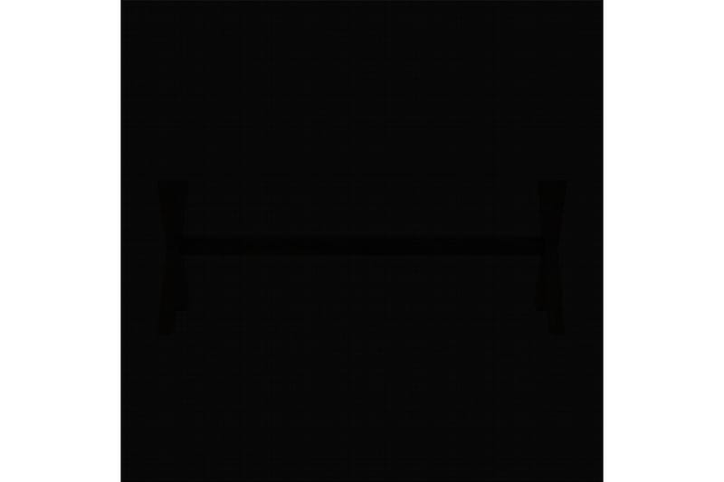 Trädgårdsmöbelset Beliani Olbia 6-sits Krämvit/svart/ljust trä Cream white||Black||Light wood - Puutarhakalusteet - Ulkoryhmä - Ruokailuryhmät ulos