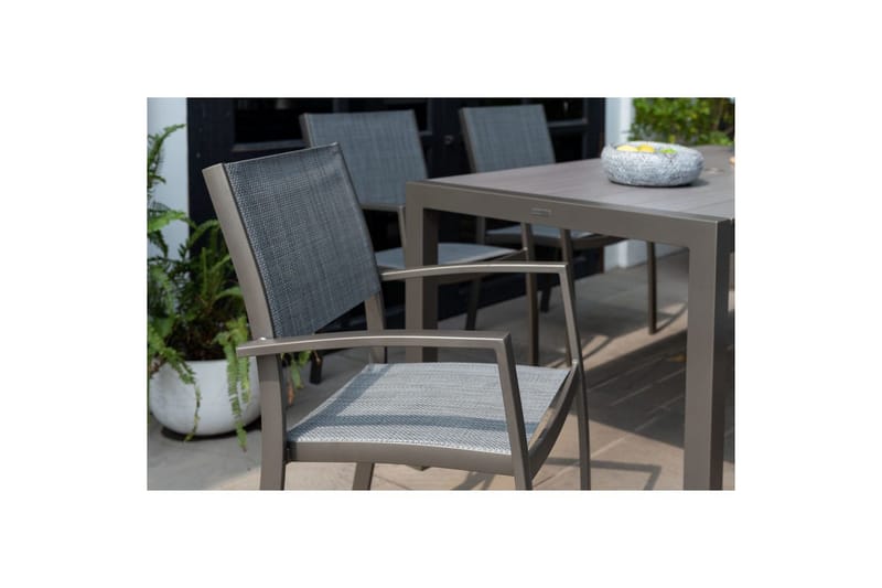 Ulkomöbeliryhmä Lifestyle Garden Solana 163 cm 6 carver-tuolia - 6 carver-tuolia - Puutarhakalusteet - Ulkoryhmä - Ruokailuryhmät ulos