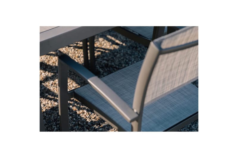 Ulkomöbeliryhmä Lifestyle Garden Solana 201 cm 6 carver-tuolia + 2 säädettävää nojatuolia - 6 carver-tuolia + 2 säädettävää nojatuolia - Puutarhakalusteet - Ulkoryhmä - Ruokailuryhmät ulos