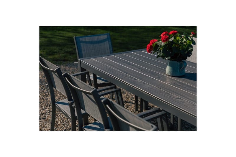 Ulkomöbeliryhmä Lifestyle Garden Solana 201 cm 8 carver-tuolia - 8 carver-tuolia - Puutarhakalusteet - Ulkoryhmä - Ruokailuryhmät ulos