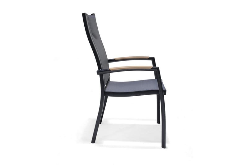 Ulkomöbeliryhmä Lifestyle Garden Panama 200 cm 6 pinottavaa nojatuolia + 2 säädettävää nojatuolia - 6 pinottavaa nojatuolia + 2 säädettävää nojatuolia - Puutarhakalusteet - Ulkoryhmä - Ruokailuryhmät ulos