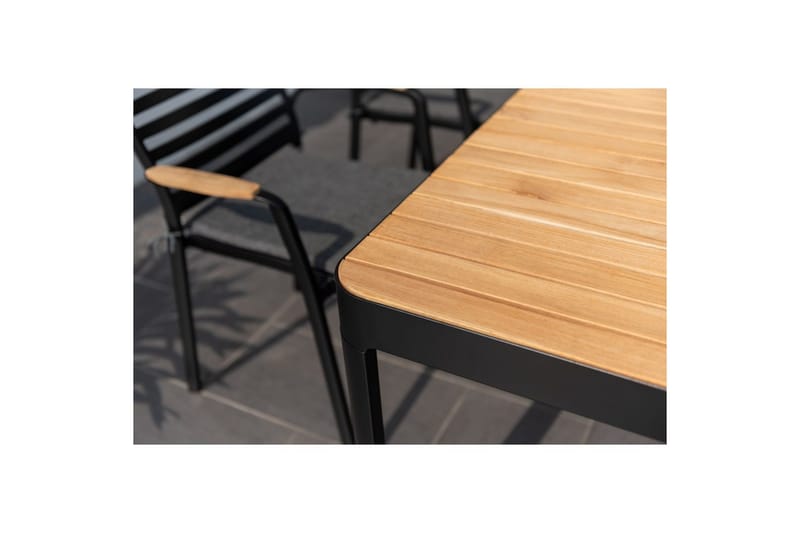 Ulkomöbeliryhmä Lifestyle Garden Portals 161 cm 4 carver-tuolia - 4 carver-tuolia - Puutarhakalusteet - Ulkoryhmä - Ruokailuryhmät ulos