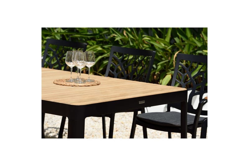 Ulkomöbeliryhmä Lifestyle Garden Portals 209 cm 5 oksasahatuolia + penkki - 5 oksasahatuolia + penkki - Puutarhakalusteet - Ulkoryhmä - Ruokailuryhmät ulos