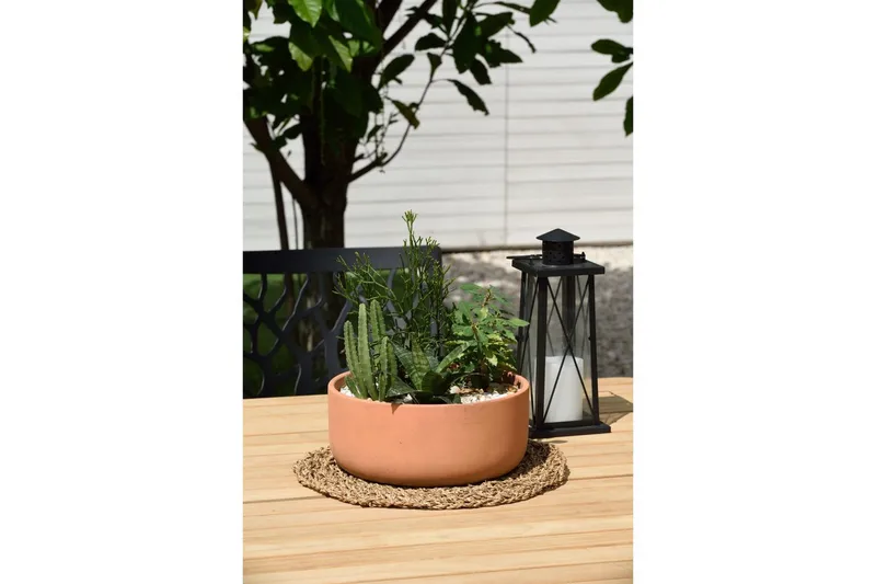 Ulkomöbeliryhmä Lifestyle Garden Portals 209 cm 5 oksasahatuolia + penkki - 5 oksasahatuolia + penkki - Puutarhakalusteet - Ulkoryhmä - Ruokailuryhmät ulos