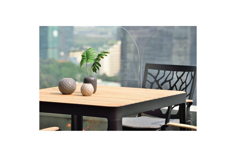 Ulkomöbeliryhmä Lifestyle Garden Portals baaripöytä 95 & 4 baarituoli - Puutarhakalusteet - Ulkoryhmä - Ruokailuryhmät ulos