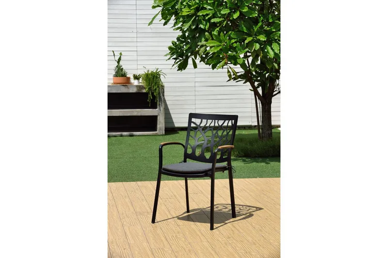 Ulkomöbeliryhmä Lifestyle Garden Portals 95 cm 4 leikkaustuolia - 4 leikkaustuolia - Puutarhakalusteet - Ulkoryhmä - Ruokailuryhmät ulos