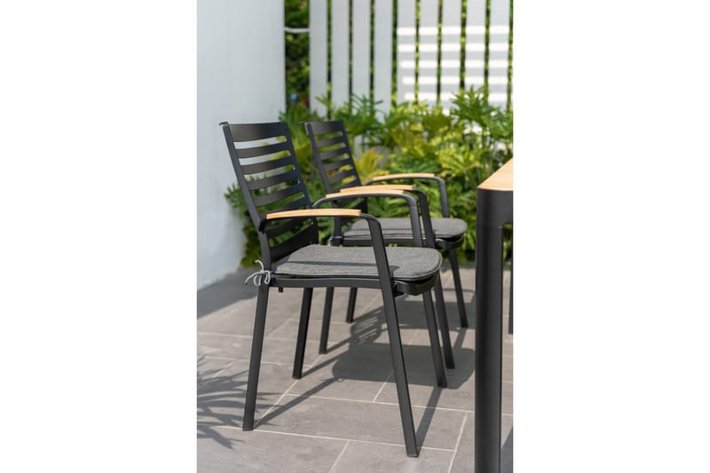 Ulkomöbeliryhmä Lifestyle Garden Portals 161 cm 6 carver-tuolia - 6 carver-tuolia - Puutarhakalusteet - Ulkoryhmä - Ruokailuryhmät ulos