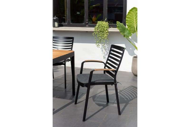 Ulkomöbeliryhmä Lifestyle Garden Portals 161 cm 6 carver-tuolia - 6 carver-tuolia - Puutarhakalusteet - Ulkoryhmä - Ruokailuryhmät ulos