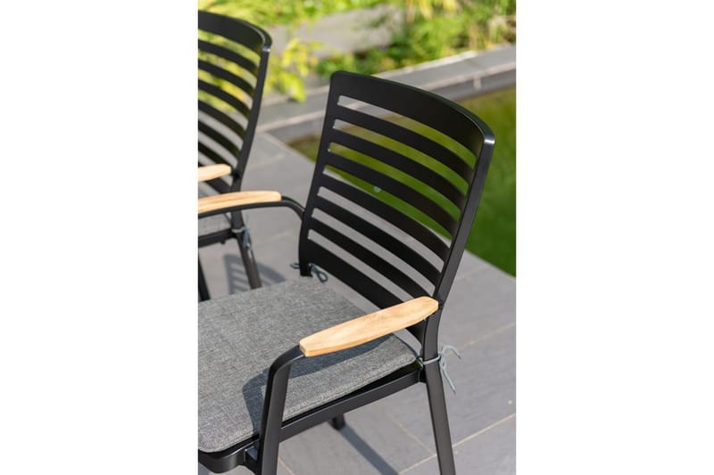 Ulkomöbeliryhmä Lifestyle Garden Portals 161 cm 4 carver-tuolia - 4 carver-tuolia - Puutarhakalusteet - Ulkoryhmä - Ruokailuryhmät ulos