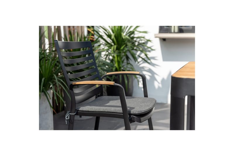 Ulkomöbeliryhmä Lifestyle Garden Portals 95 cm 4 carver-tuolia - 4 carver-tuolia - Puutarhakalusteet - Ulkoryhmä - Ruokailuryhmät ulos