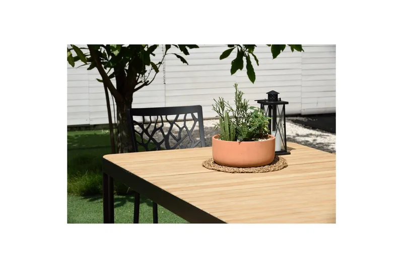 Ulkomöbeliryhmä Lifestyle Garden Portals 161 cm 6 puunleikkaustuolia - 6 puunleikkaustuolia - Puutarhakalusteet - Ulkoryhmä - Ruokailuryhmät ulos