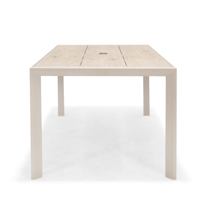 Urbanite Ulkoruokailuryhmä 160 cm 4 käsinojatuolia - Harmaa - Puutarhakalusteet - Ulkoryhmä - Ruokailuryhmät ulos