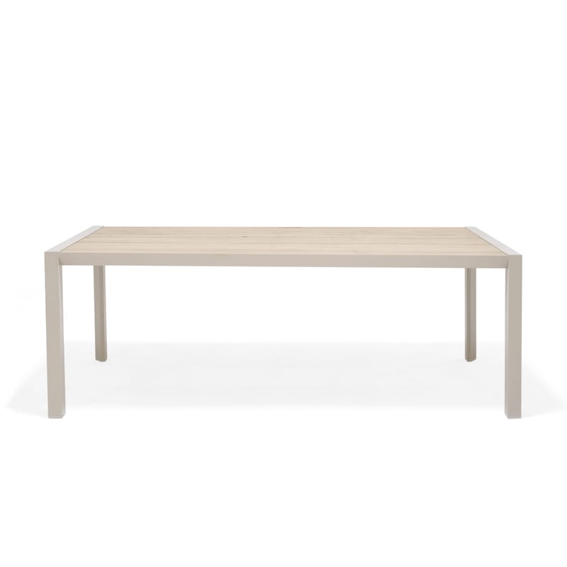 Urbanite Ulkoruokailuryhmä 205 cm 6 käsinojatuolia - Harmaa - Puutarhakalusteet - Ulkoryhmä - Ruokailuryhmät ulos