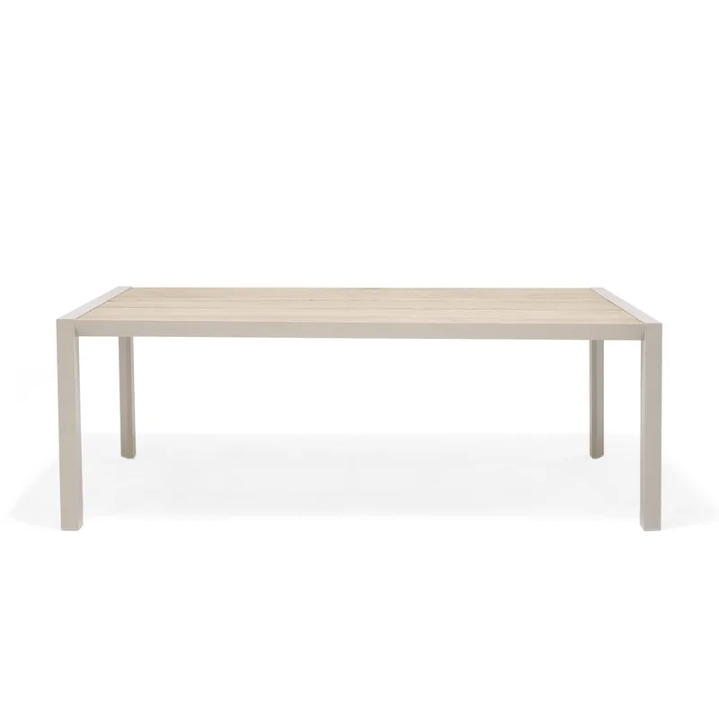 Urbanite Ulkoruokailuryhmä 205 cm 8 käsinojatuolia - Harmaa - Puutarhakalusteet - Ulkoryhmä - Ruokailuryhm ät ulos