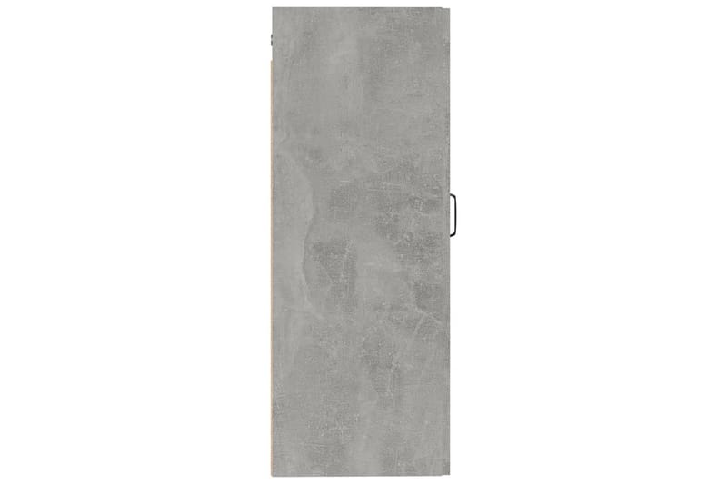 beBasic Riippuva kaappi betoninharmaa 35x34x90 cm tekninen puu - Harmaa - Säilytys - Seinäsäilytys