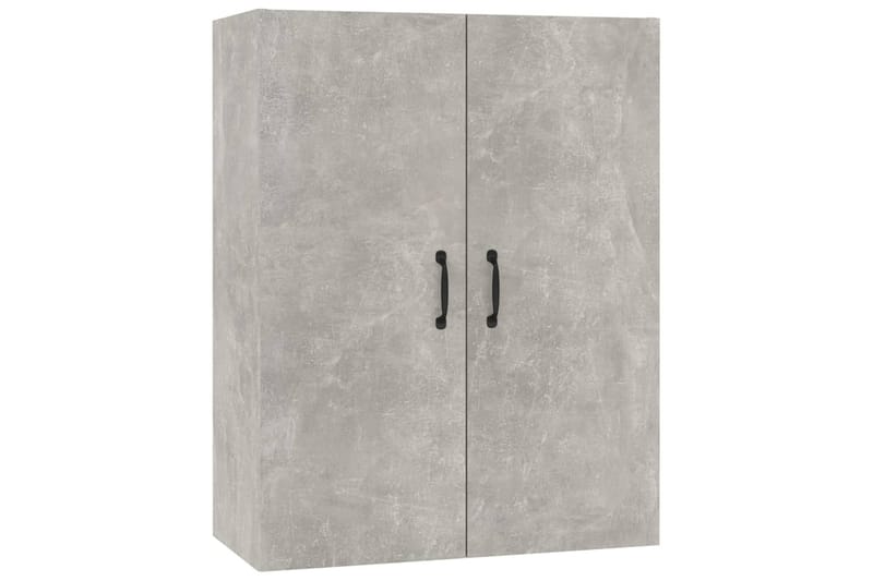beBasic Riippuva kaappi betoninharmaa 69,5x34x90 cm tekninen puu - Harmaa - Säilytys - Seinäsäilytys