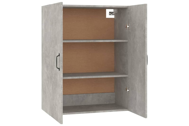 beBasic Riippuva kaappi betoninharmaa 69,5x34x90 cm tekninen puu - Harmaa - Säilytys - Seinäsäilytys