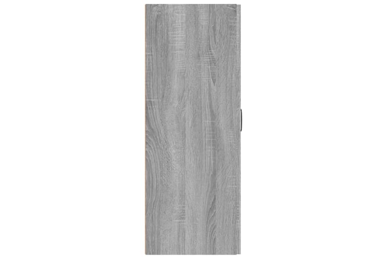 beBasic Riippuva kaappi harmaa Sonoma 69,5x34x90 cm tekninen puu - Harmaa - Säilytys - Seinäsäilytys