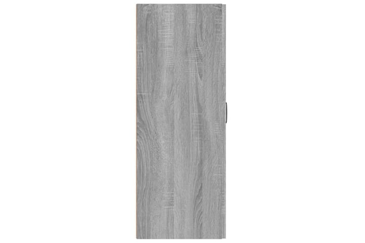beBasic Riippuva kaappi harmaa Sonoma 69,5x34x90 cm tekninen puu - Harmaa - Seinäsäilytys