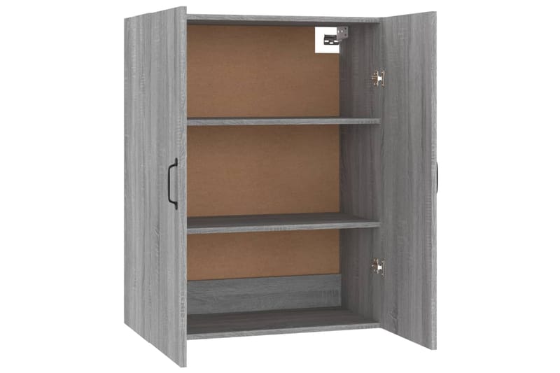 beBasic Riippuva kaappi harmaa Sonoma 69,5x34x90 cm tekninen puu - Harmaa - Säilytys - Seinäsäilytys