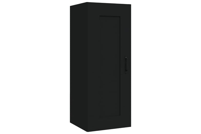 beBasic Riippuva kaappi musta 35x34x90 cm tekninen puu - Musta - Säilytys - Seinäsäilytys