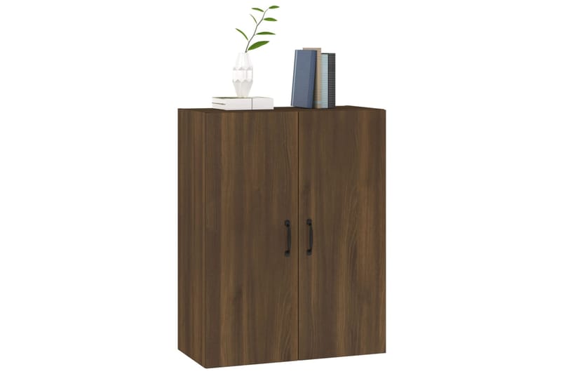 beBasic Riippuva kaappi ruskea tammi 69,5x34x90 cm tekninen puu - Ruskea - Säilytys - Seinäsäilytys