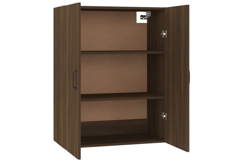 beBasic Riippuva kaappi ruskea tammi 69,5x34x90 cm tekninen puu - Ruskea - Säilytys - Seinäsäilytys