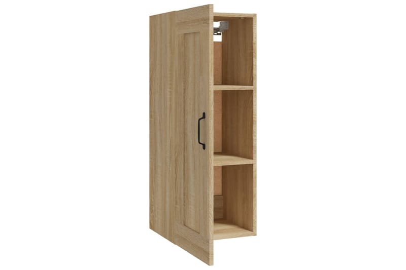 beBasic Riippuva kaappi Sonoma-tammi 35x34x90 cm tekninen puu - Ruskea - Säilytys - Seinäsäilytys