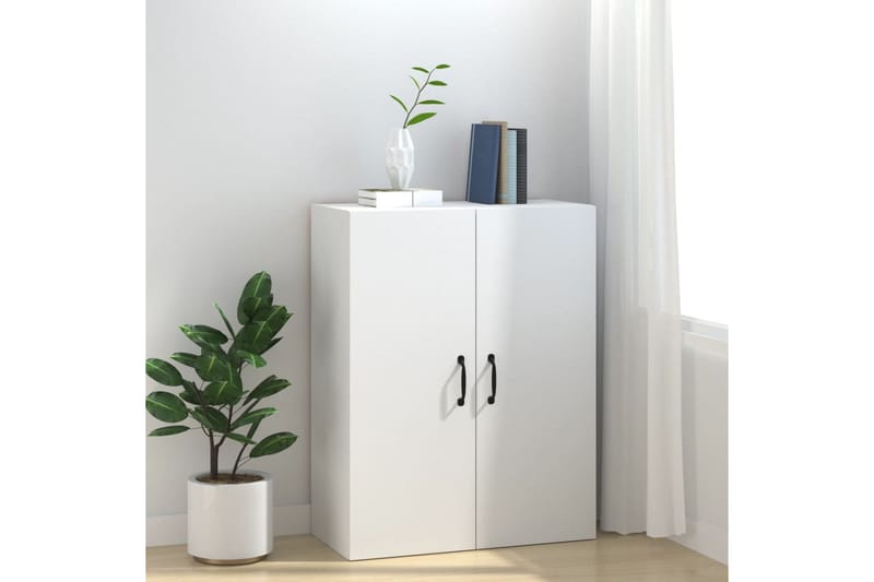 beBasic Riippuva kaappi valkoinen 69,5x34x90 cm tekninen puu - Valkoinen - Säilytys - Seinäsäilytys