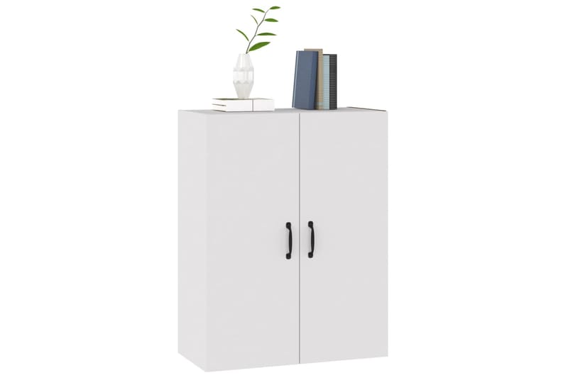 beBasic Riippuva kaappi valkoinen 69,5x34x90 cm tekninen puu - Valkoinen - Säilytys - Seinäsäilytys