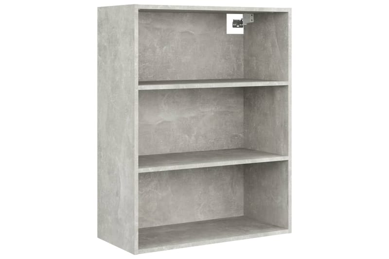 beBasic Riippuva seinäkaappi betoninharmaa 69,5x32,5x90 cm - Harmaa - Säilytys - Seinäsäilytys