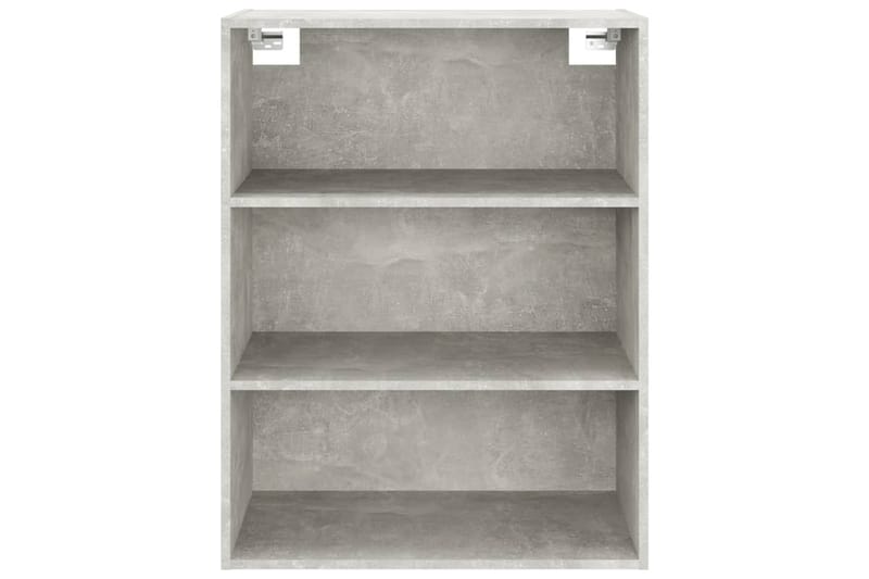 beBasic Riippuva seinäkaappi betoninharmaa 69,5x32,5x90 cm - Harmaa - Säilytys - Seinäsäilytys