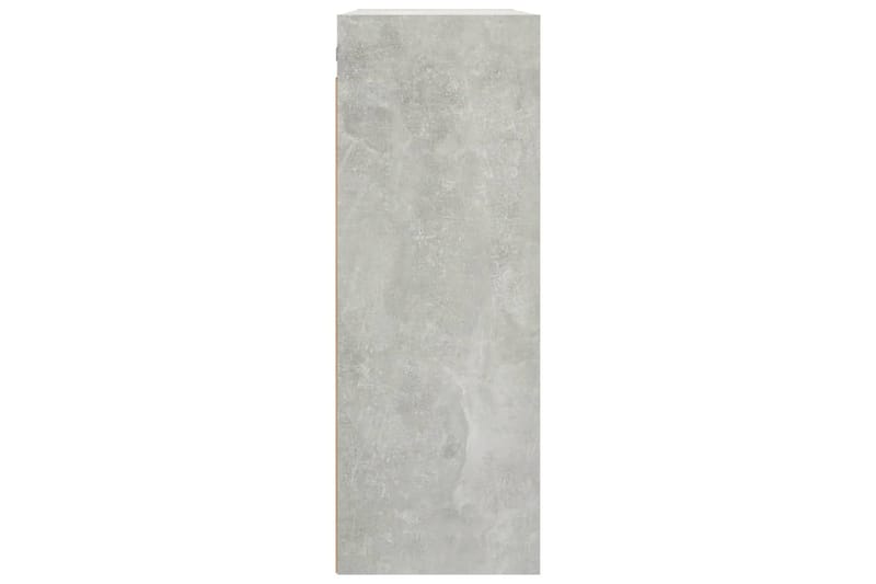 beBasic Riippuva seinäkaappi betoninharmaa 69,5x32,5x90 cm - Harmaa - Säilytys - Seinäsäilytys