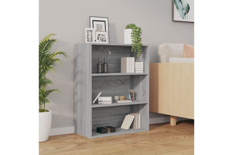 beBasic Riippuva seinäkaappi harmaa Sonoma 69,5x32,5x90 cm - Harmaa - Säilytys - Seinäsäilytys