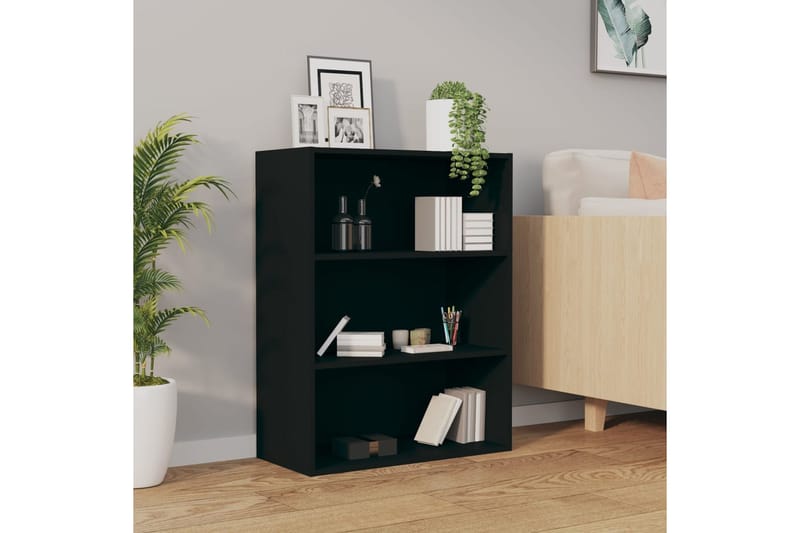 beBasic Riippuva seinäkaappi musta 69,5x32,5x90 cm - Musta - Säilytys - Seinäsäilytys